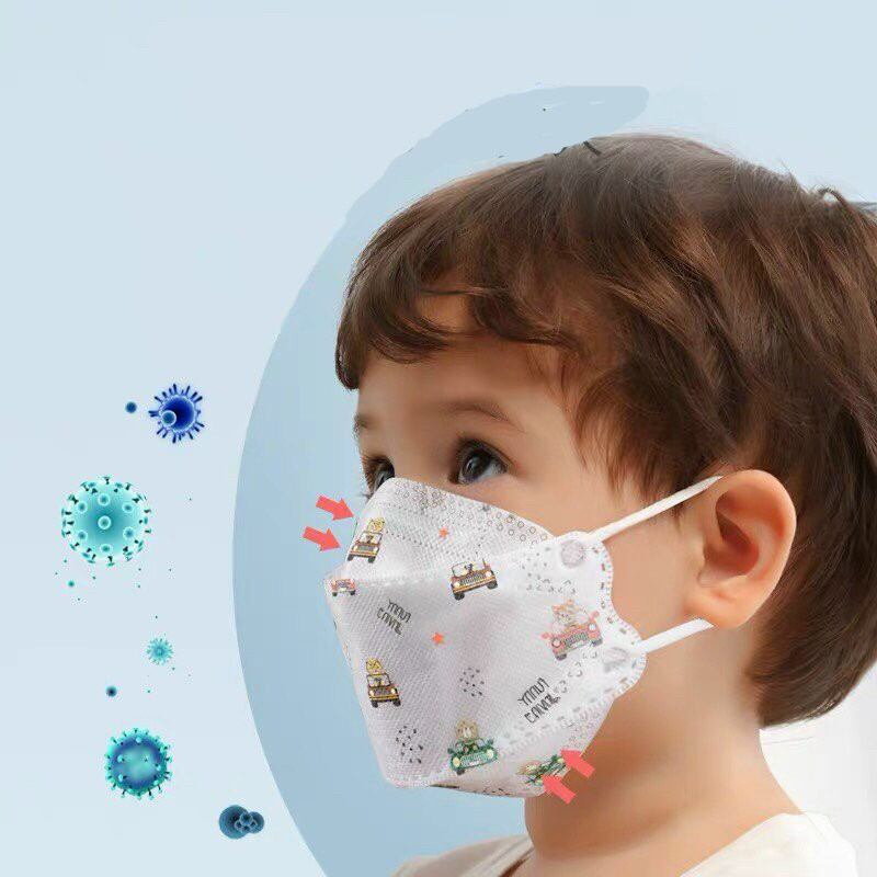 Thùng 100 cái 10 bịch , 1 bịch 10.cái khẩu trang cho bé 6 đến 10 tuổi
