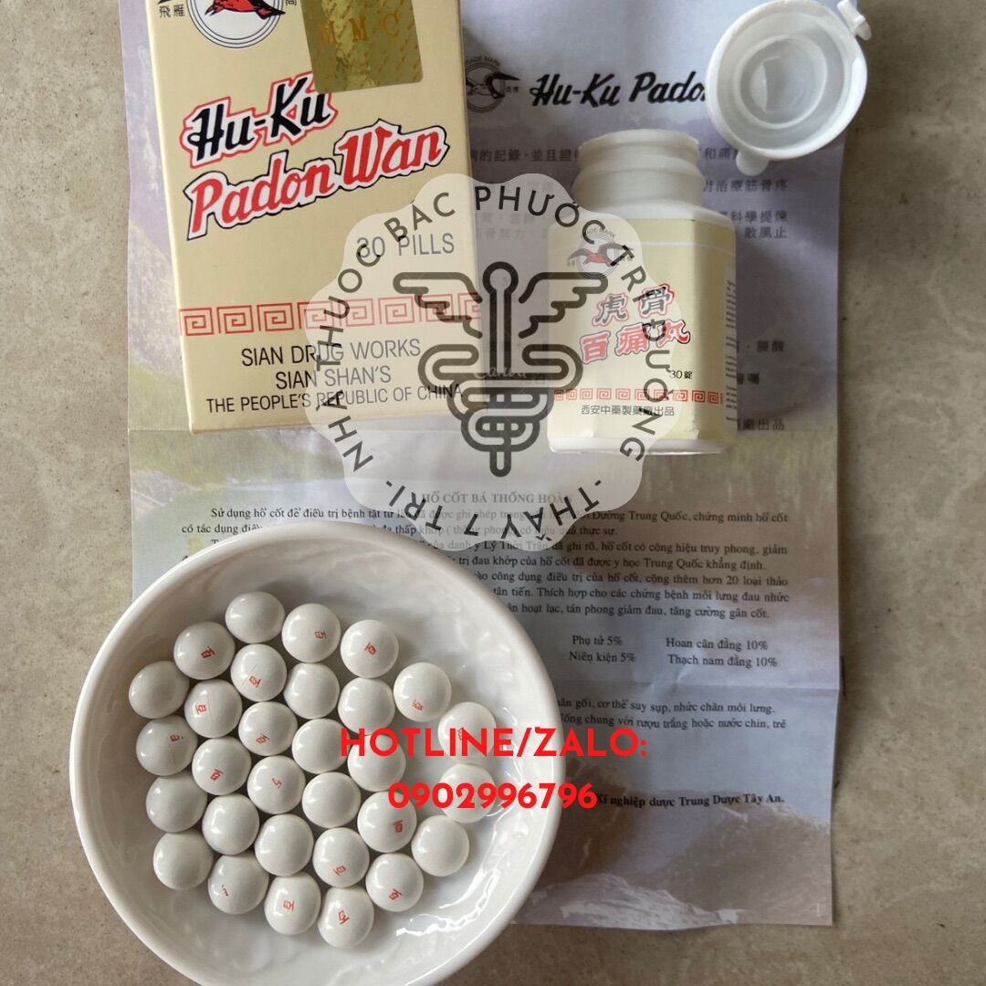Hổ Cốt Bá Thống Hoàn 30 viên