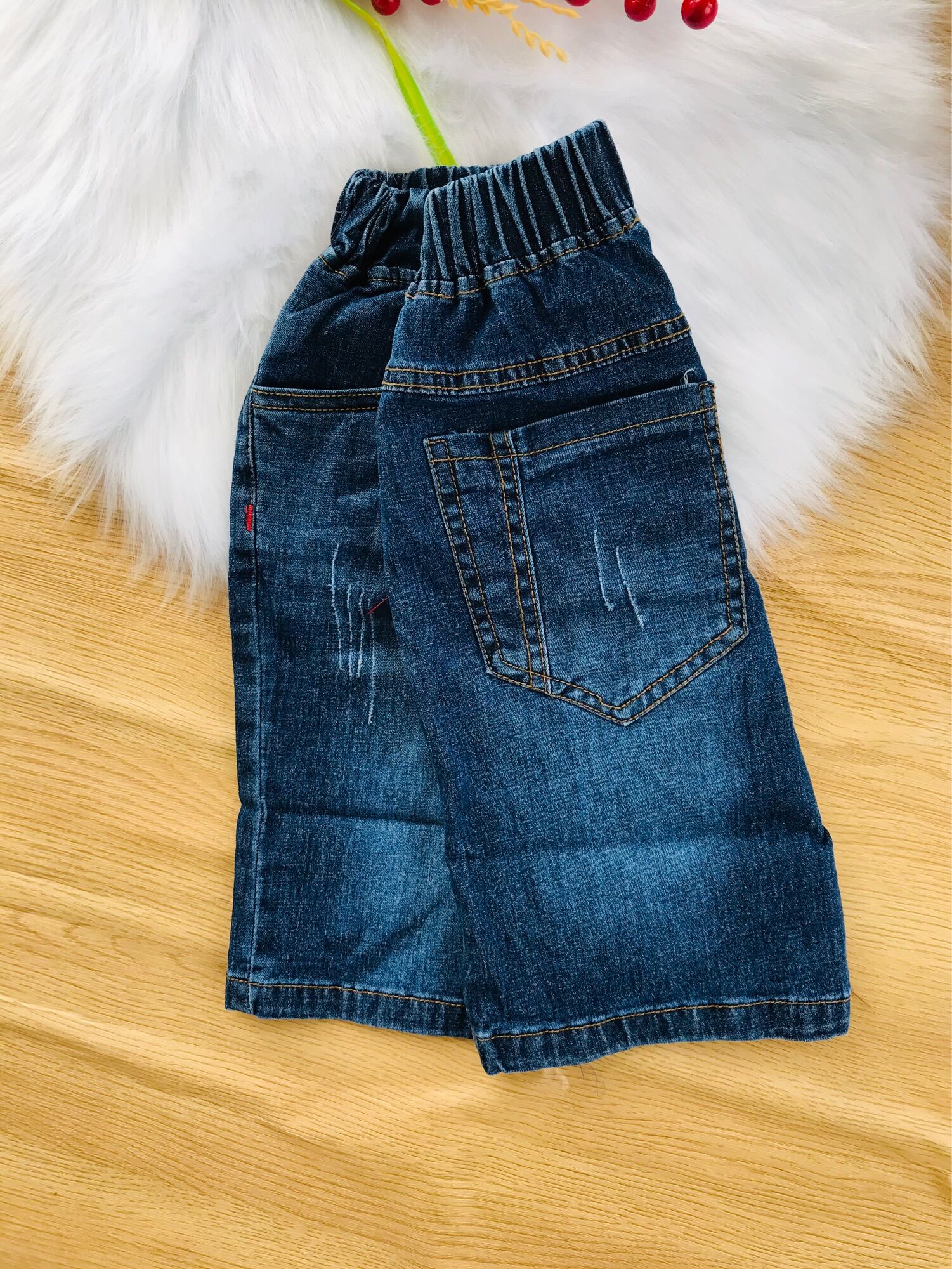 🚗 Quần Jean mềm  bé trai từ 20-40kg