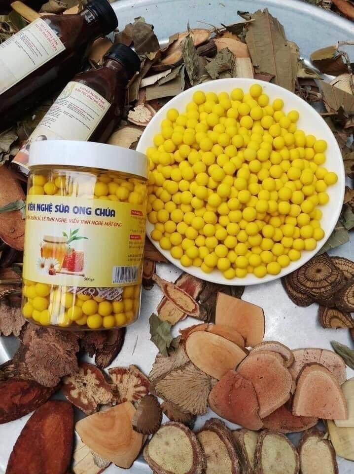 Viên nghệ sữa ong chúa 500g