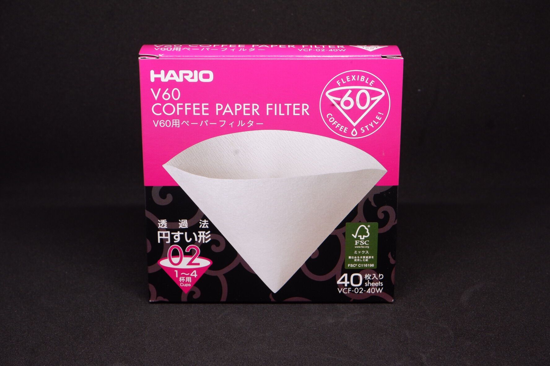 Giấy lọc hario vcf-02-40w