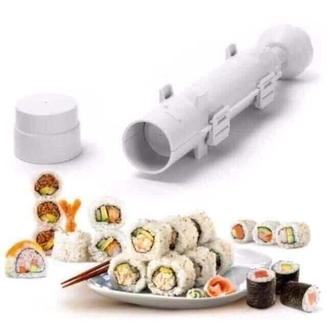 Khuôn làm cơm cuộn, sushi, kim bắp chắc chắn chất liệu nhựa an toàn