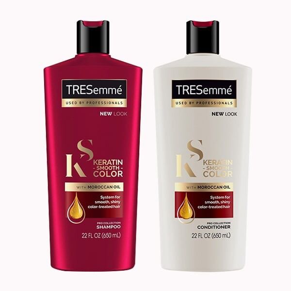 Cặp dầu gội xả Tresemme dưỡng tóc phồng tóc giảm gãy rụng