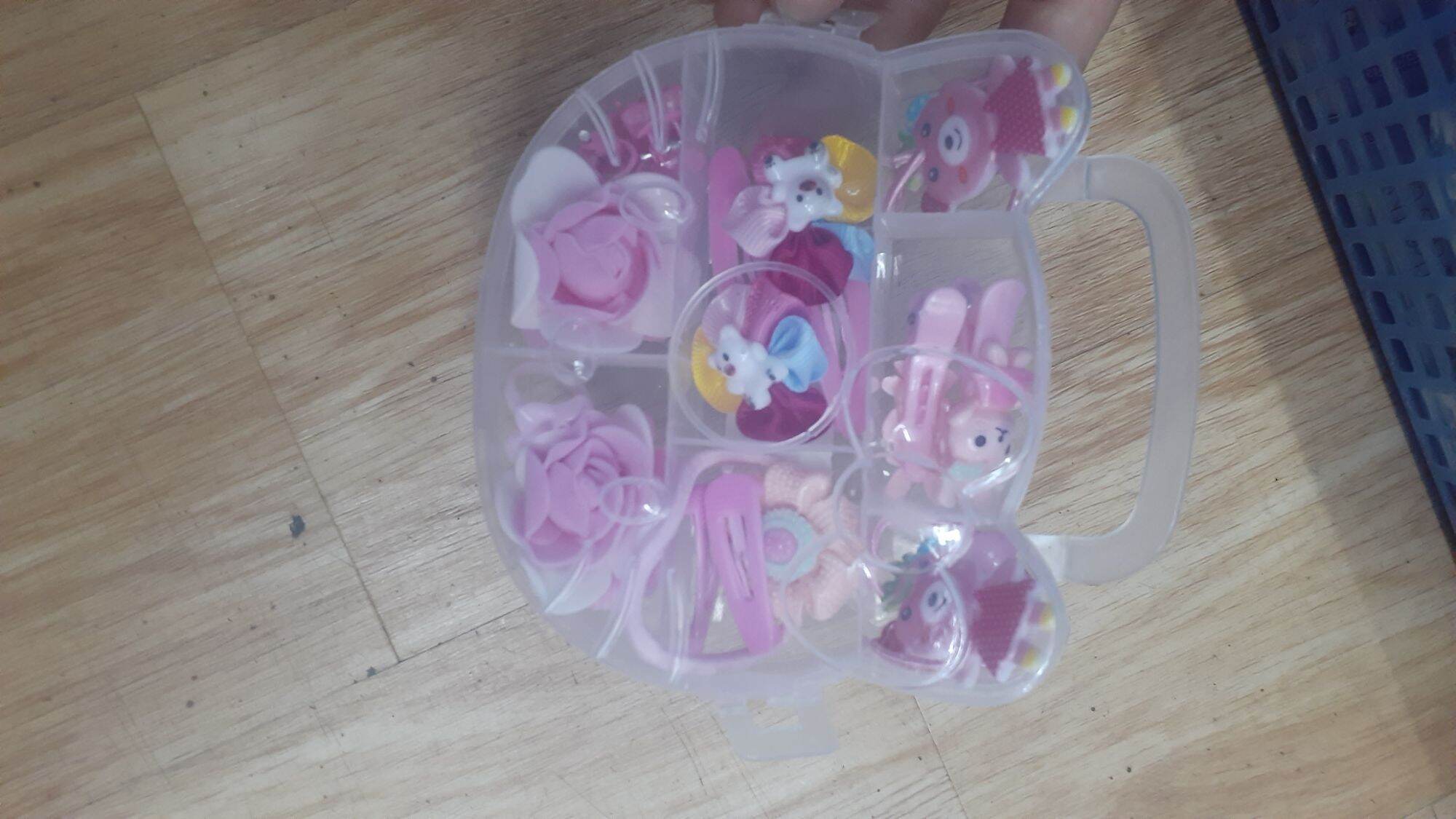Bộ kẹp tóc hello kitty siêu dễ thương cho bé