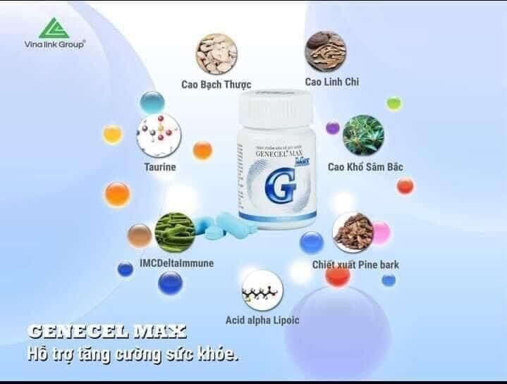 Genecel Max - Tăng cường sức đề kháng