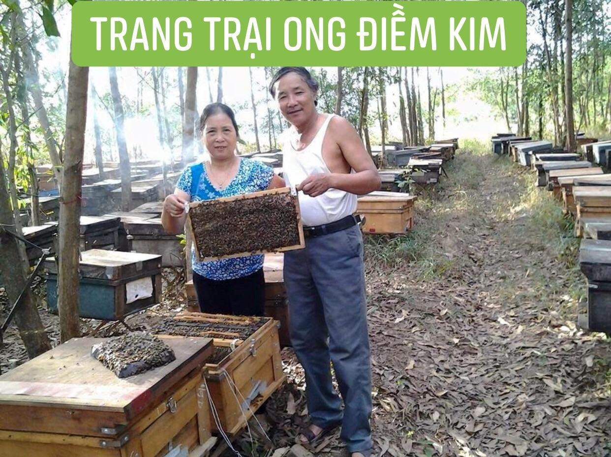 Mật Ong Hoa Nhãn Hưng Yên- Chai 1000ML - Bao Test Chất Lượng