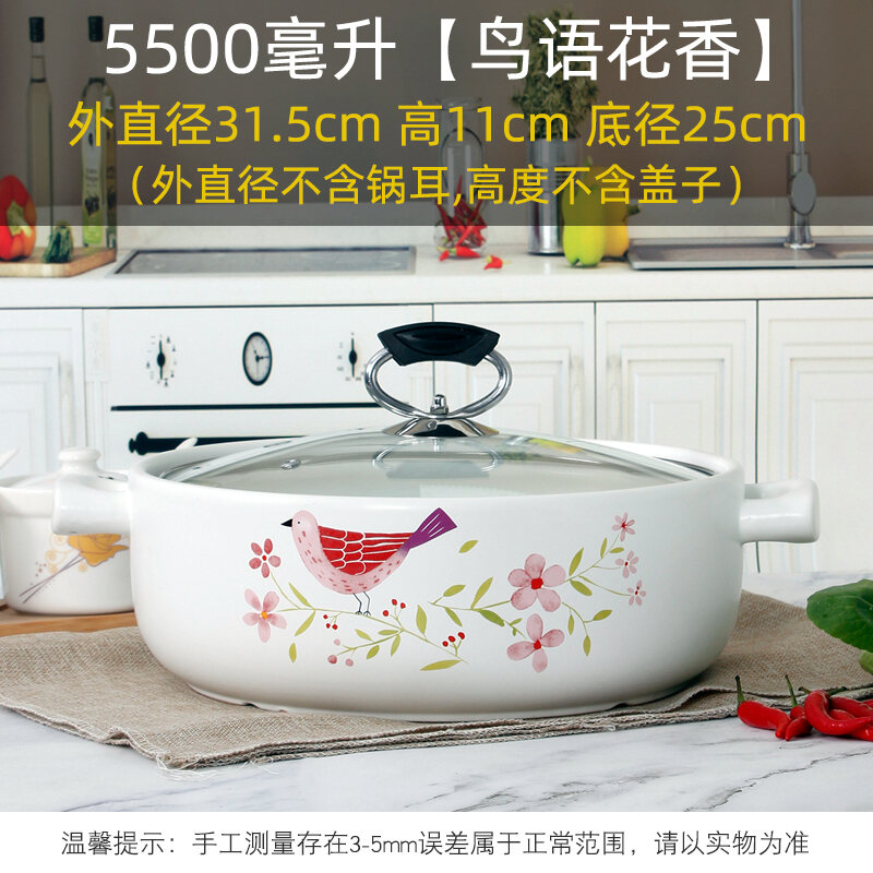 Nồi Đất Nồi Hầm Nồi Đất Canh Chịu Nhiệt Độ Cao Cỡ Cực Lớn Chuyên Dùng Cho Nhà Hàng Lẩu Gốm Sứ Gas Gia Dụng Nồi Nấu Khô Thương Mại