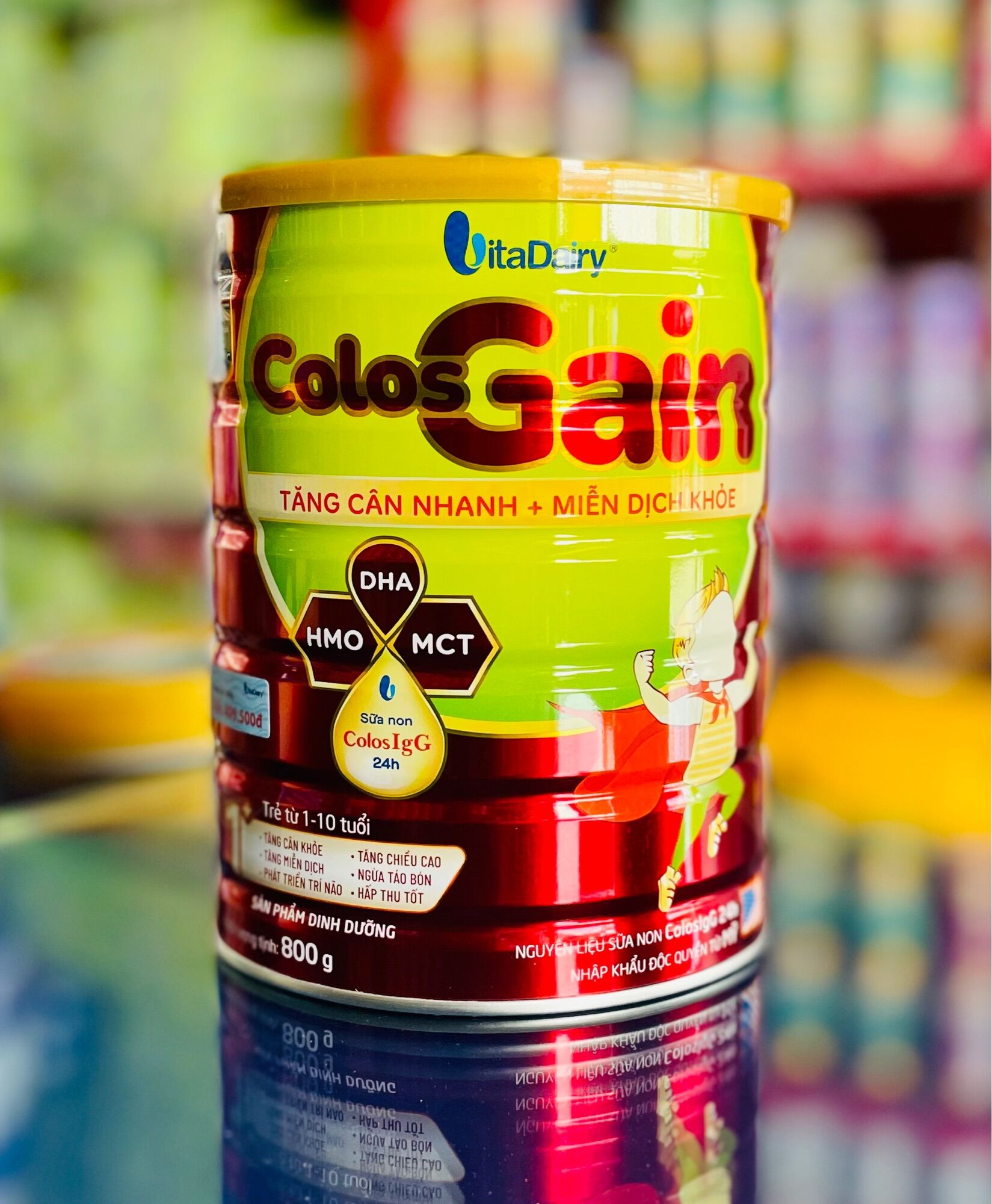 [Combo 2 Lon] Sữa bột ColosGain 1+ (800g)