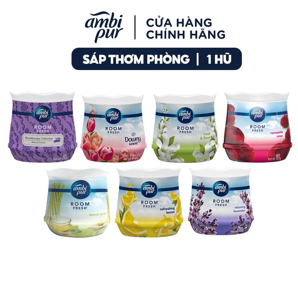 Sáp thơm Ambipur 180g các hương