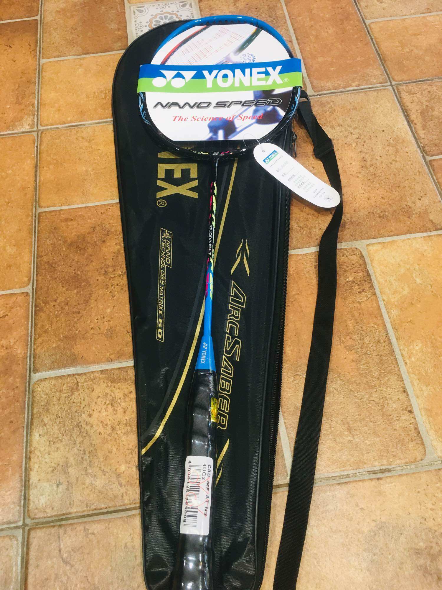 Vợt cầu lông yonex đơn khung carbon pha nhôm siêu nhẹ 8kg