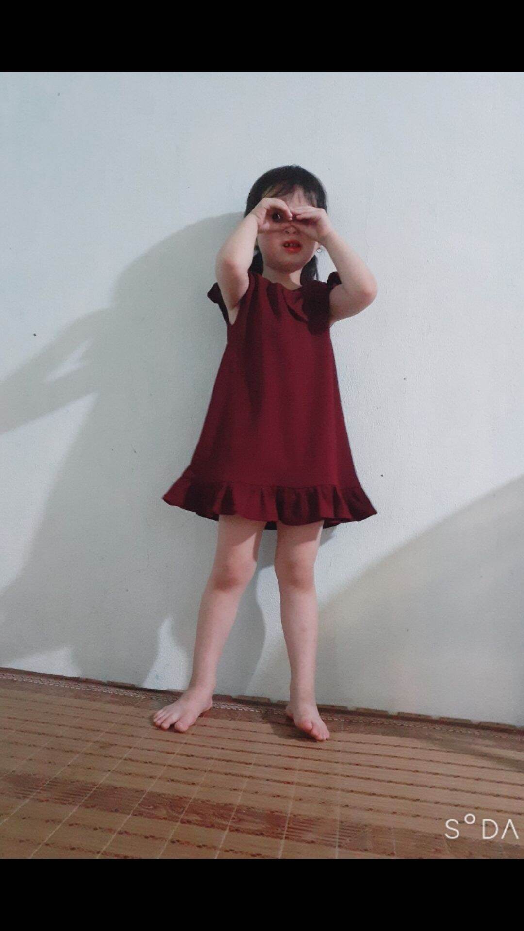 áo váy đuôi cá trẻ em D008