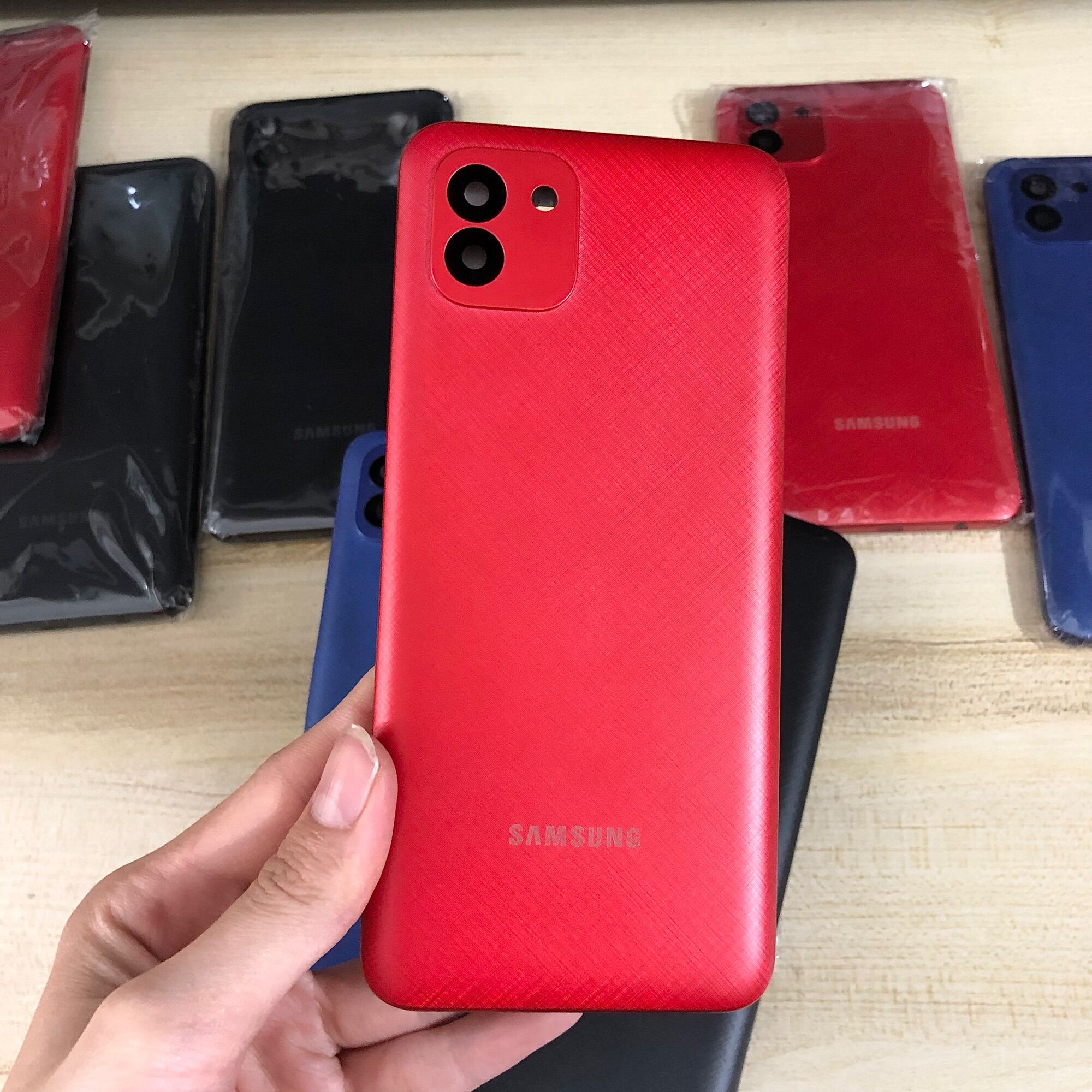 Bộ Vỏ + Sườn  SamSung A03 ZIN Hàng Cao Cấp.