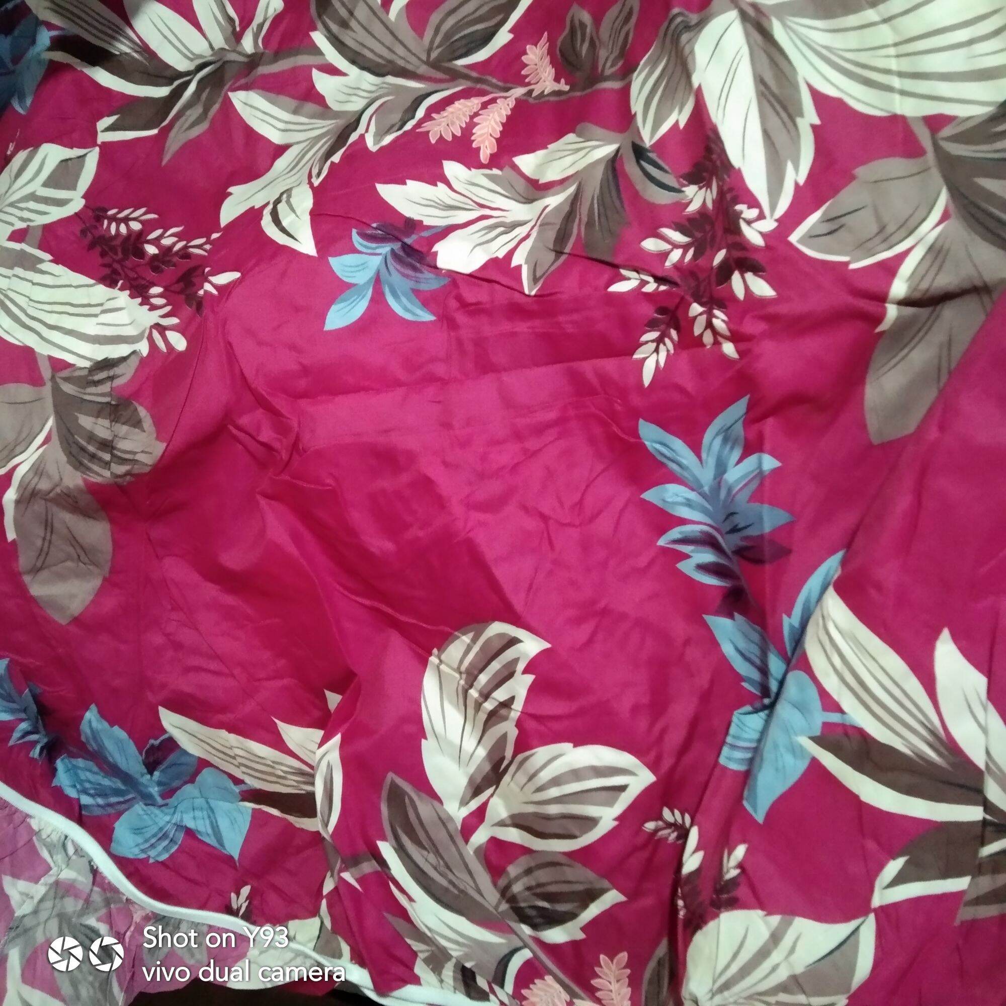 Vải thô cotton chuyên dụng may ga gối có khổ rộng2,35m