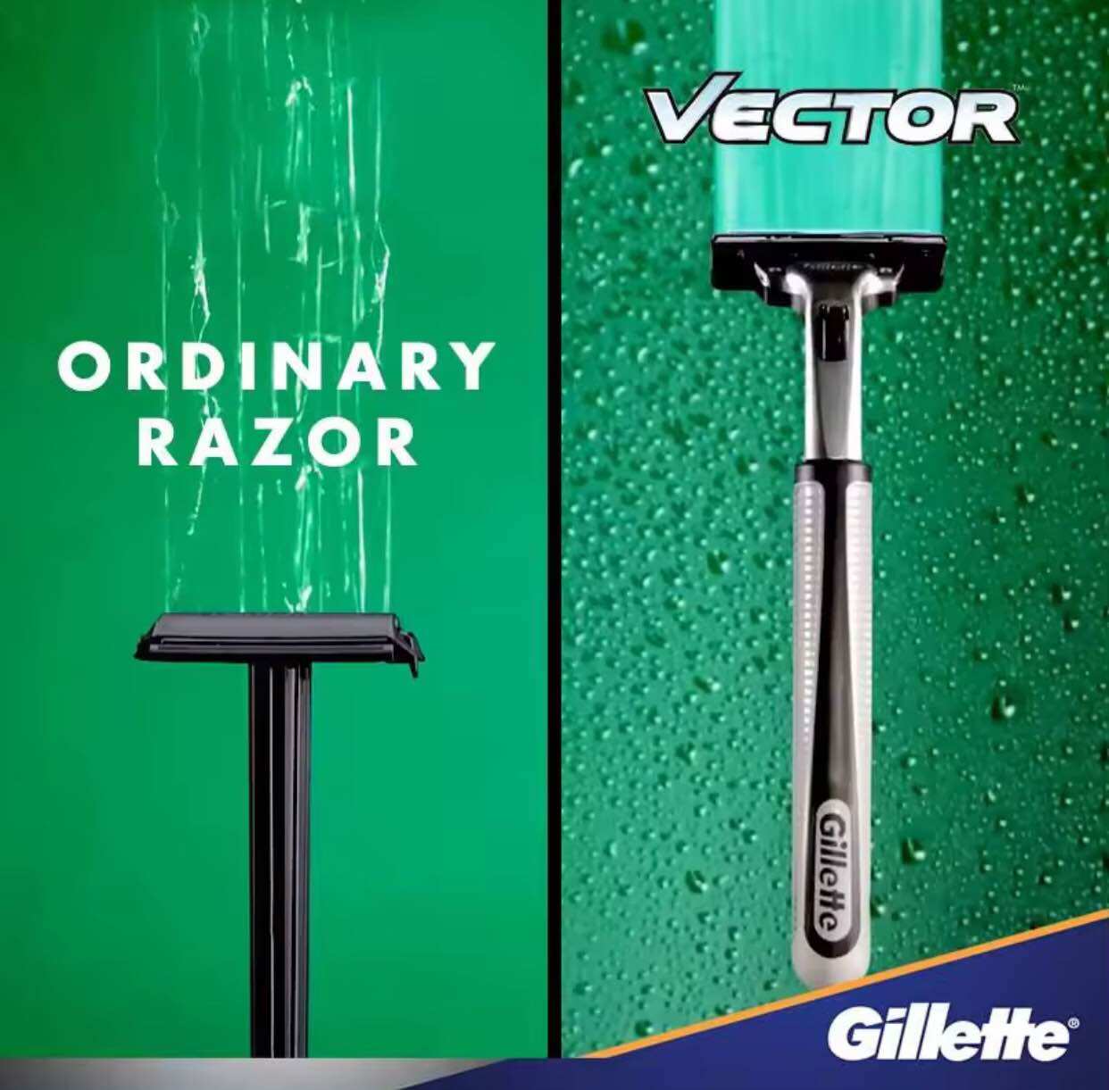 Dao cạo GILLETTE VECTOR 1Up