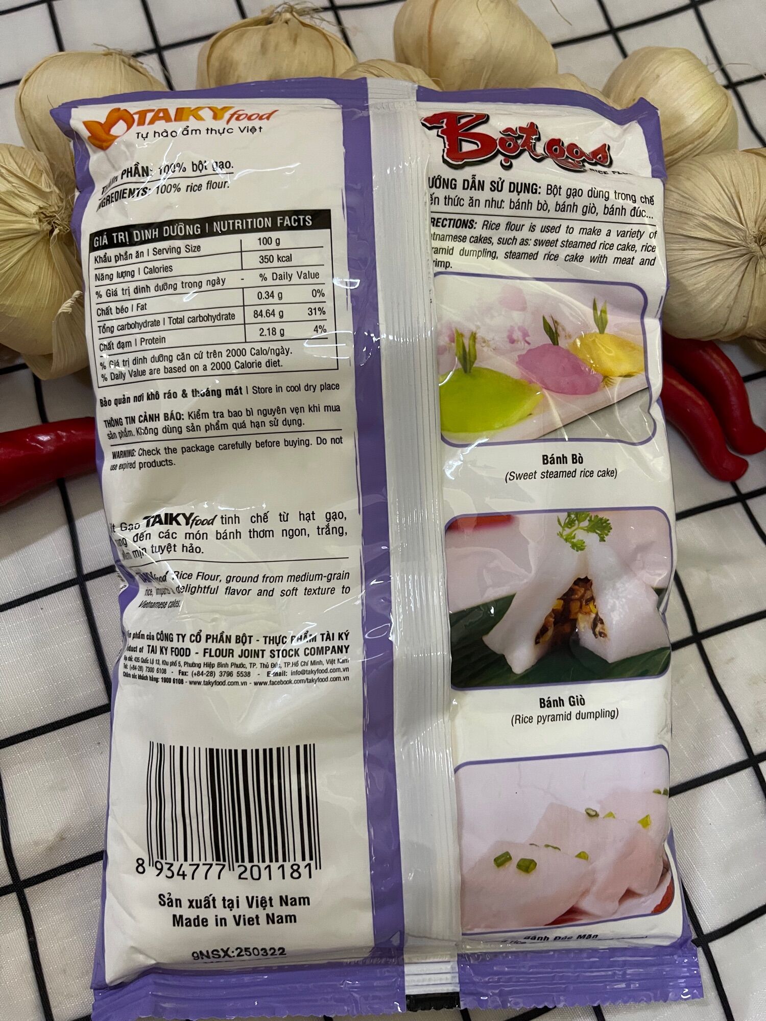 BỘT GẠO TÀI KÝ 400GRAM