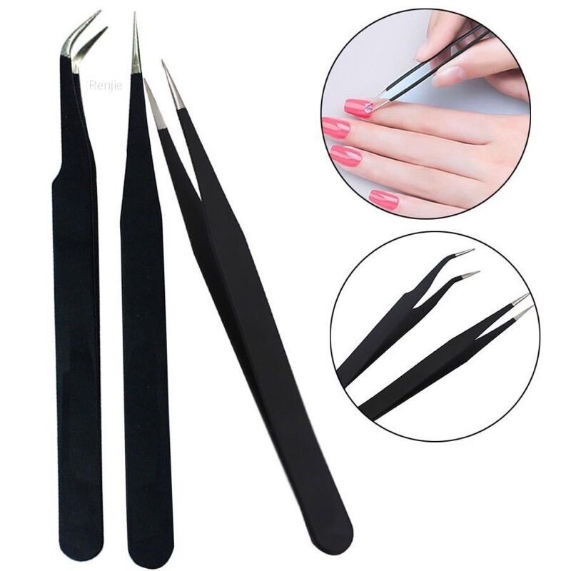 Nhíp nail gắp đá, đính phụ kiện làm móng