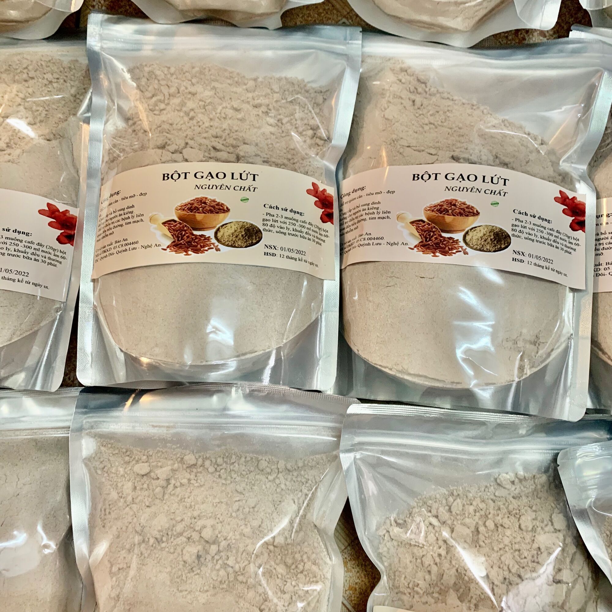 Bột gạo lứt giảm cân ăn kiêng 1kg