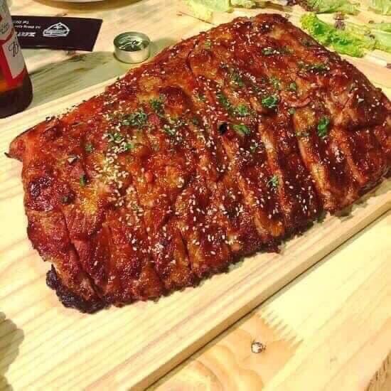 1 kg sườn bẹ non heo nguyên tảng