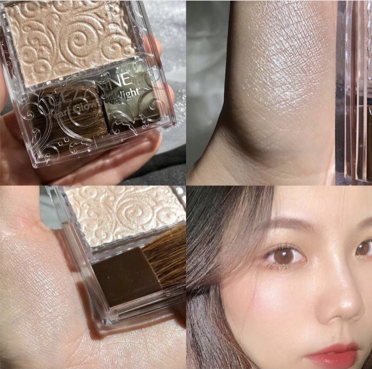 Phấn bắt sáng Cezanne Pearl Glow  Highlight - màu 01