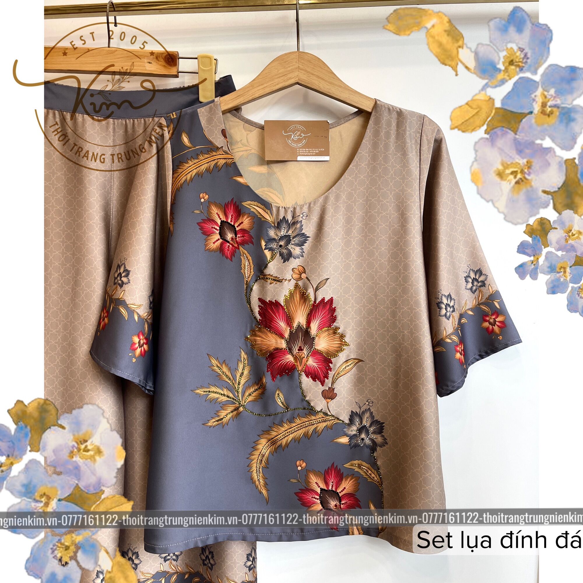 Set đính đá sang trọng