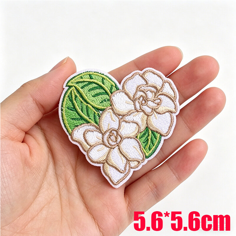 Miếng Vá Thêu Hoạt Hình Chủ Đề Mùa Hè Tự Làm Dán Ủi Lên Vải Polyester Thiết Kế Hình Vỏ Dừa Miếng Vá Nhiệt Dính Cho Quần Áo