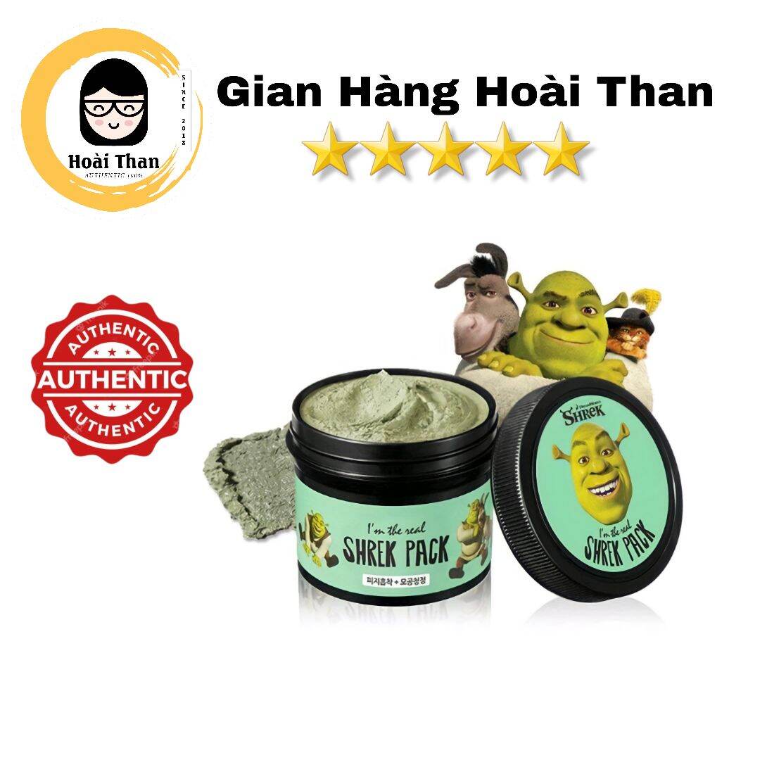 Mặt nạ đất sét I’m The Real Shrek pack