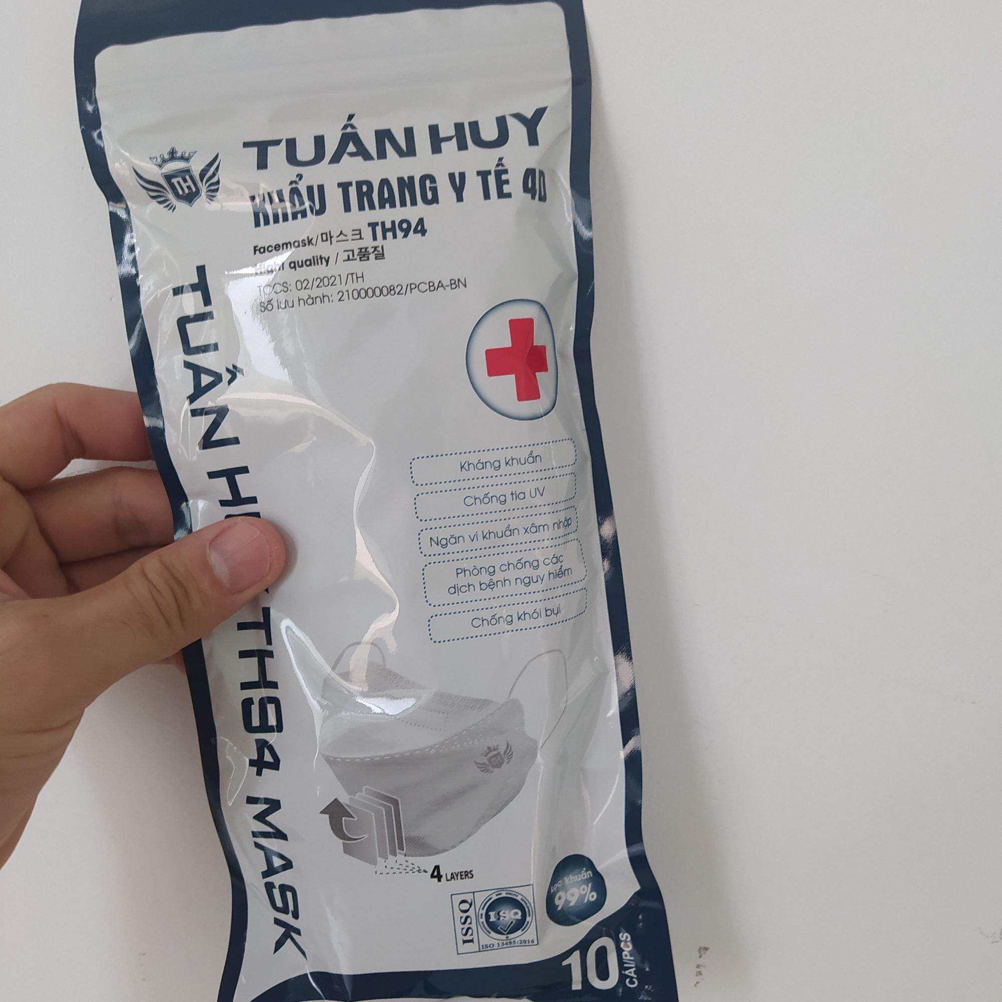 Khẩu trang y tế 4D TH94 Tuấn Huy