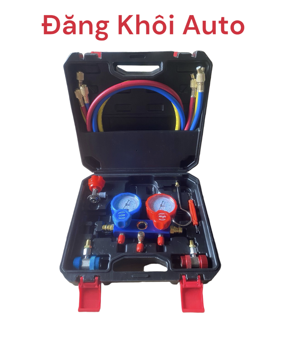 Bộ nạp gas lạnh điều hòa ô tô r134a