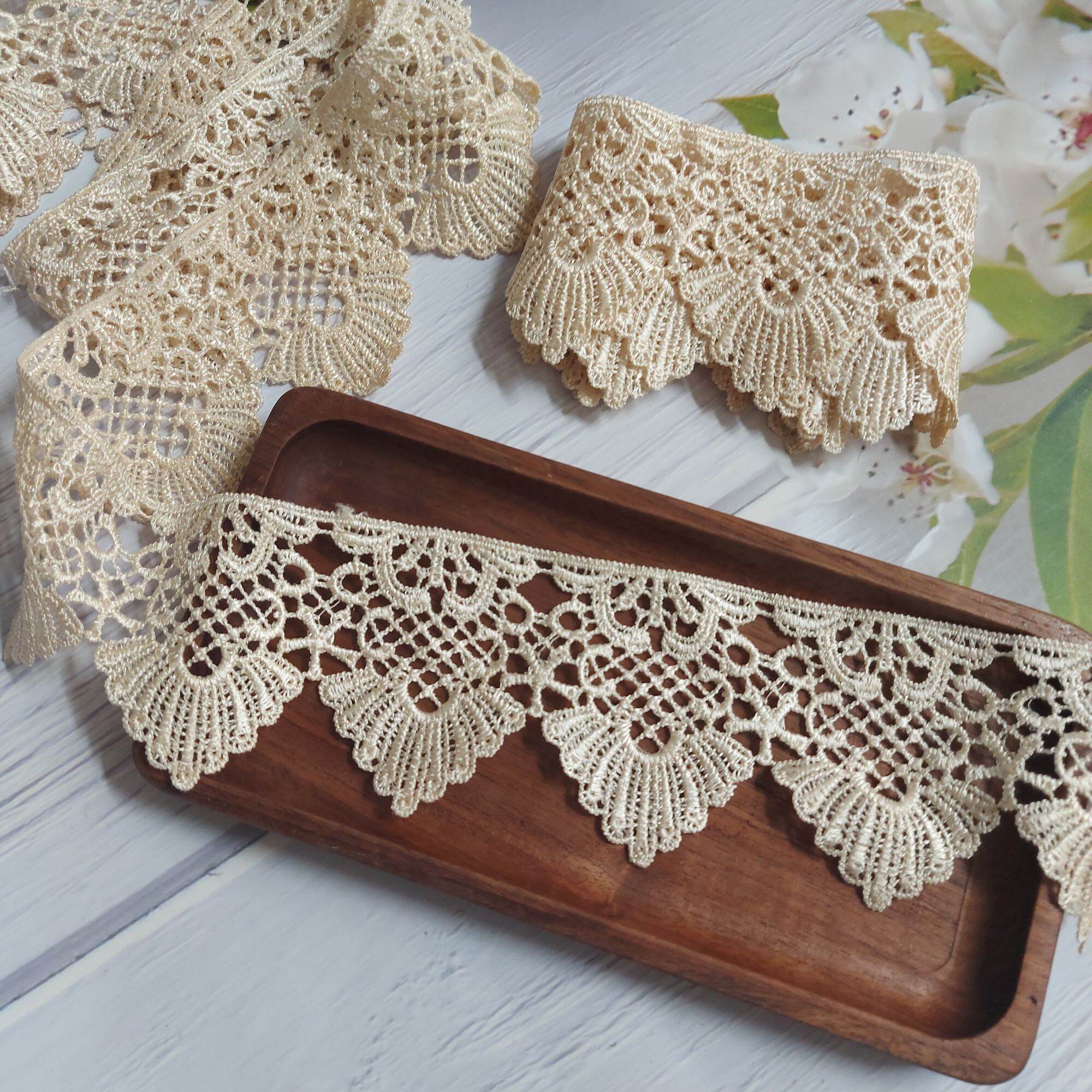 Ren chỉ cotton ,phụ liệu may vá ,bản rộng 6cm