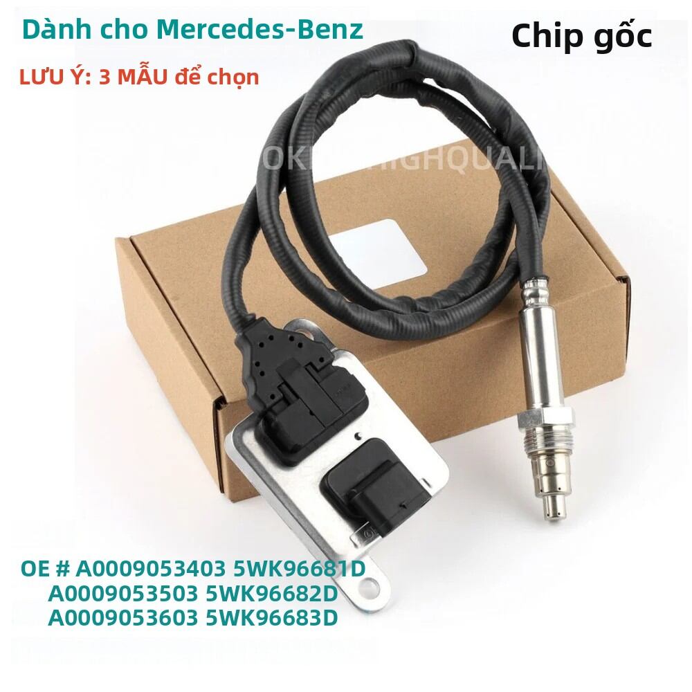 Cảm Biến NOx 5WK96682D 12V Cho Mercedes-Benz, Cảm Biến Khí Thải Oxit Nitơ, Tương Thích Với A0009053503 A0009053603 A0009053403 Giá 3,729,000 Đồng*Miễn phí vận chuyển