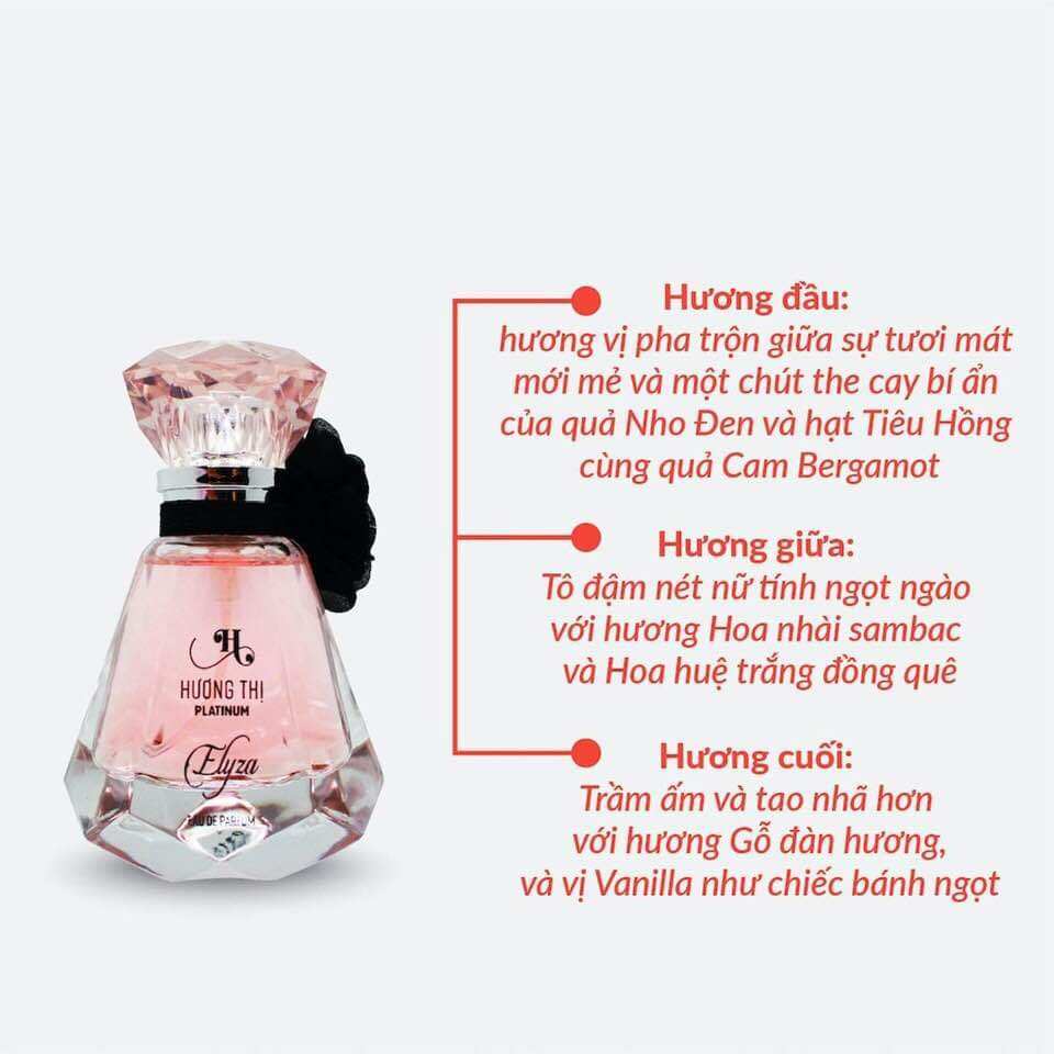 Nước hoa Elyza Hương thị