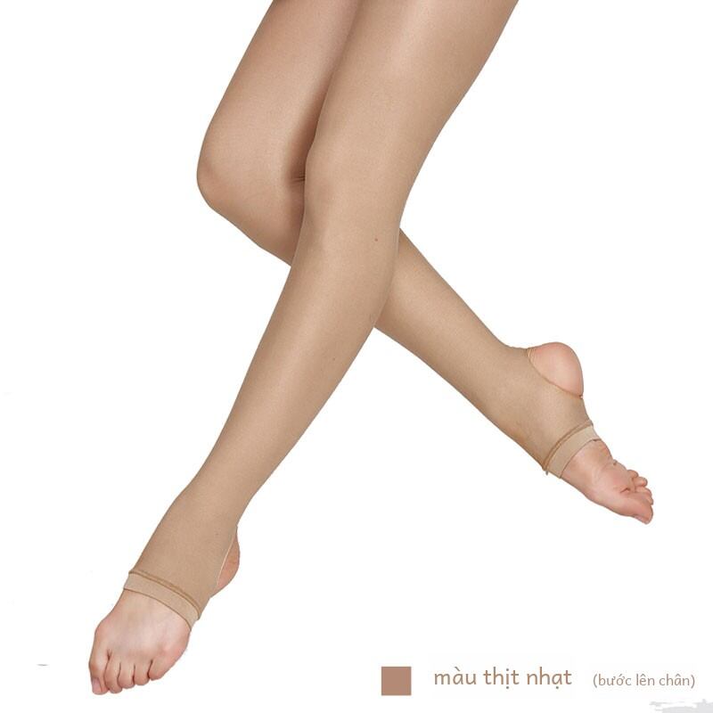 Phụ Nữ Trưởng Thành Air Yoga Phù Hợp Với Múa Ba Lê Lấp Lánh Tất Dạ Quang Đáy Quần Lụa Trang Phục Thể Cho Thể Thao Và Người Hâm Mộ