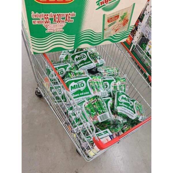 1 bịch 48 gói Milo Thái Lan hoà tan