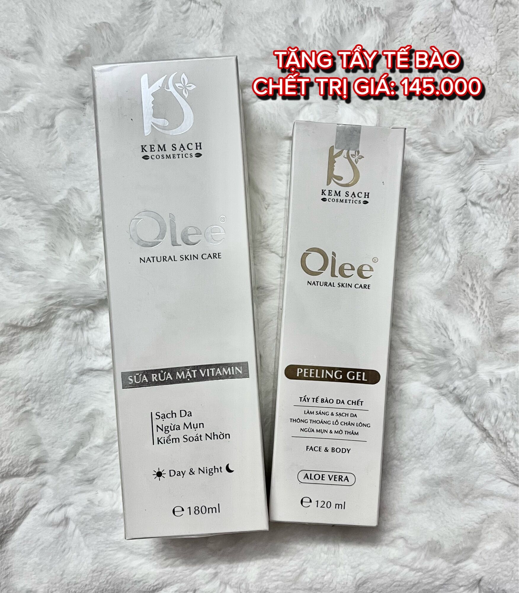 Sữa rửa mặt vitamin olee