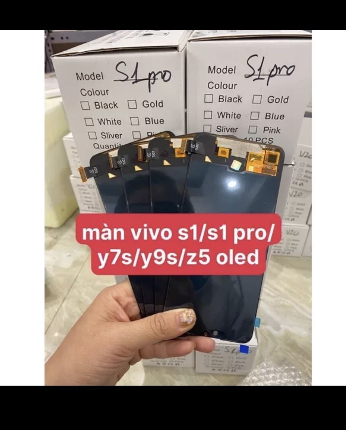 Màn hình Vivo S1 / S1 Pro / Y7S - OLED  2ic