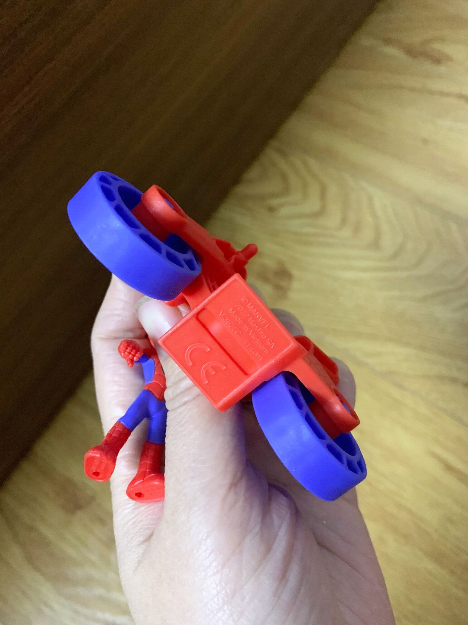 Mô Hình Xe Moto Người Nhện Spiderman Mini