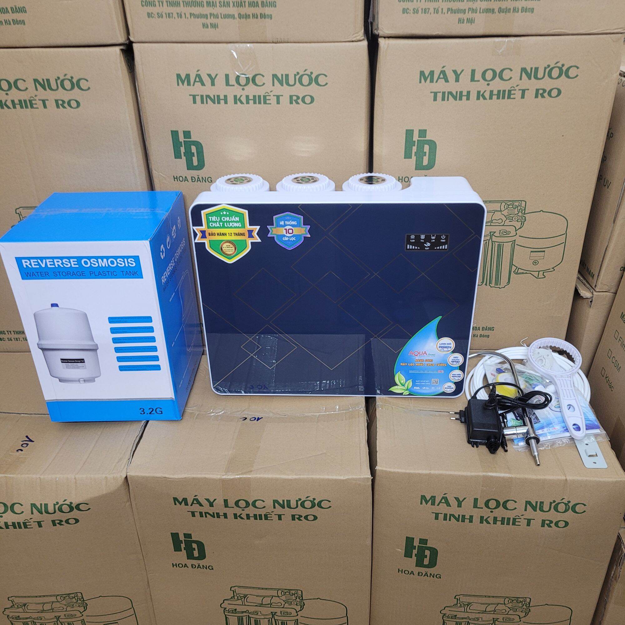 Máy lọc nước ro 10 cấp lọc aqua - 0333597888