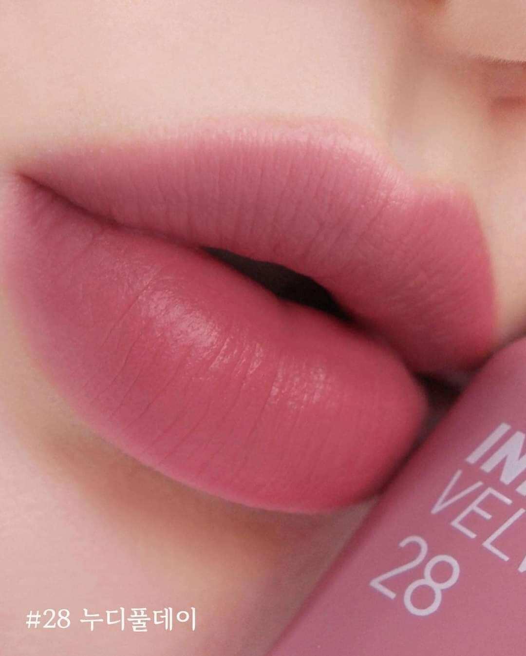Son Ink Velvet #28 cánh hồng khô son lì mềm mịn không khô moii