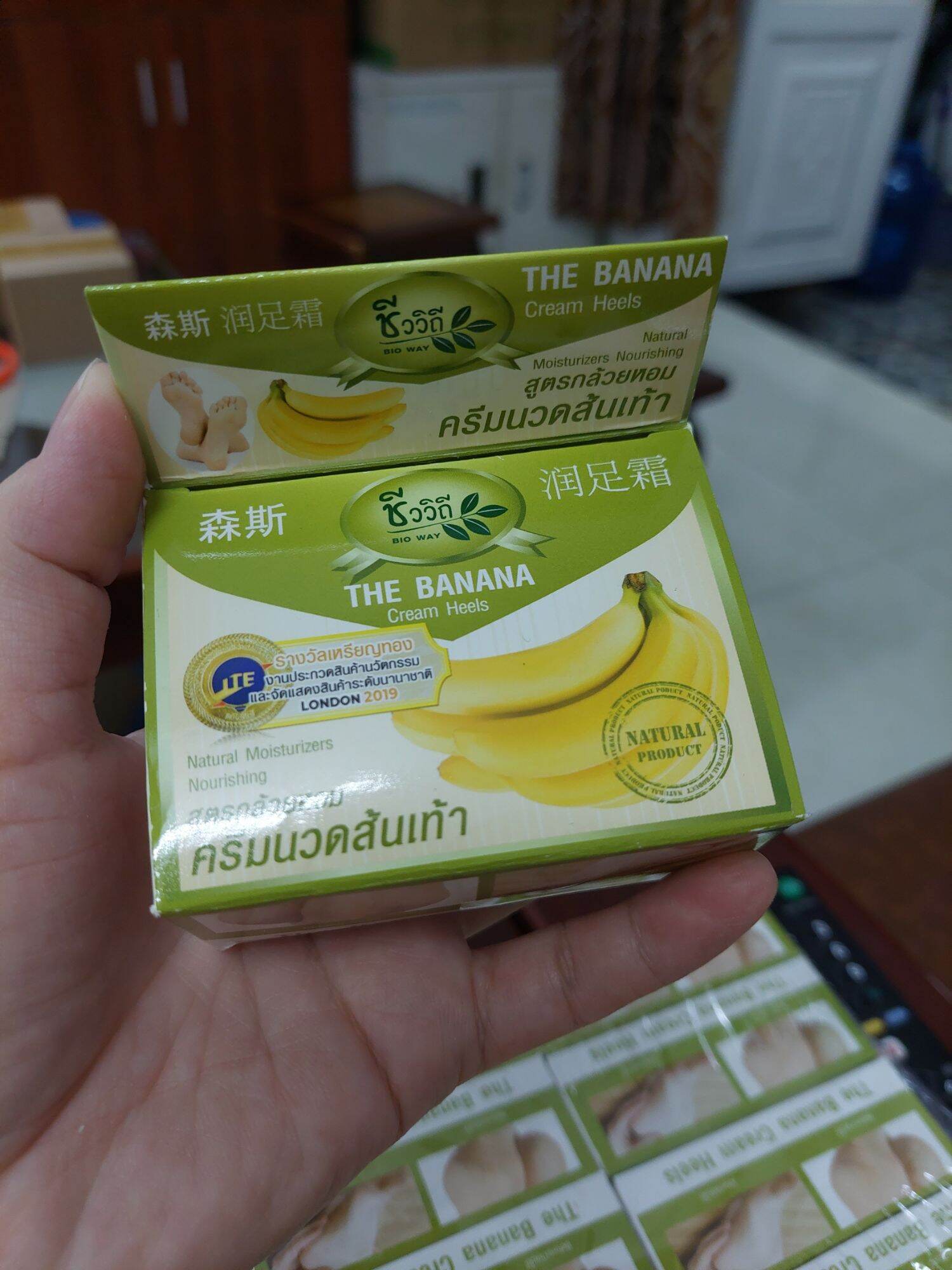 nứt gót chân chuối Thái