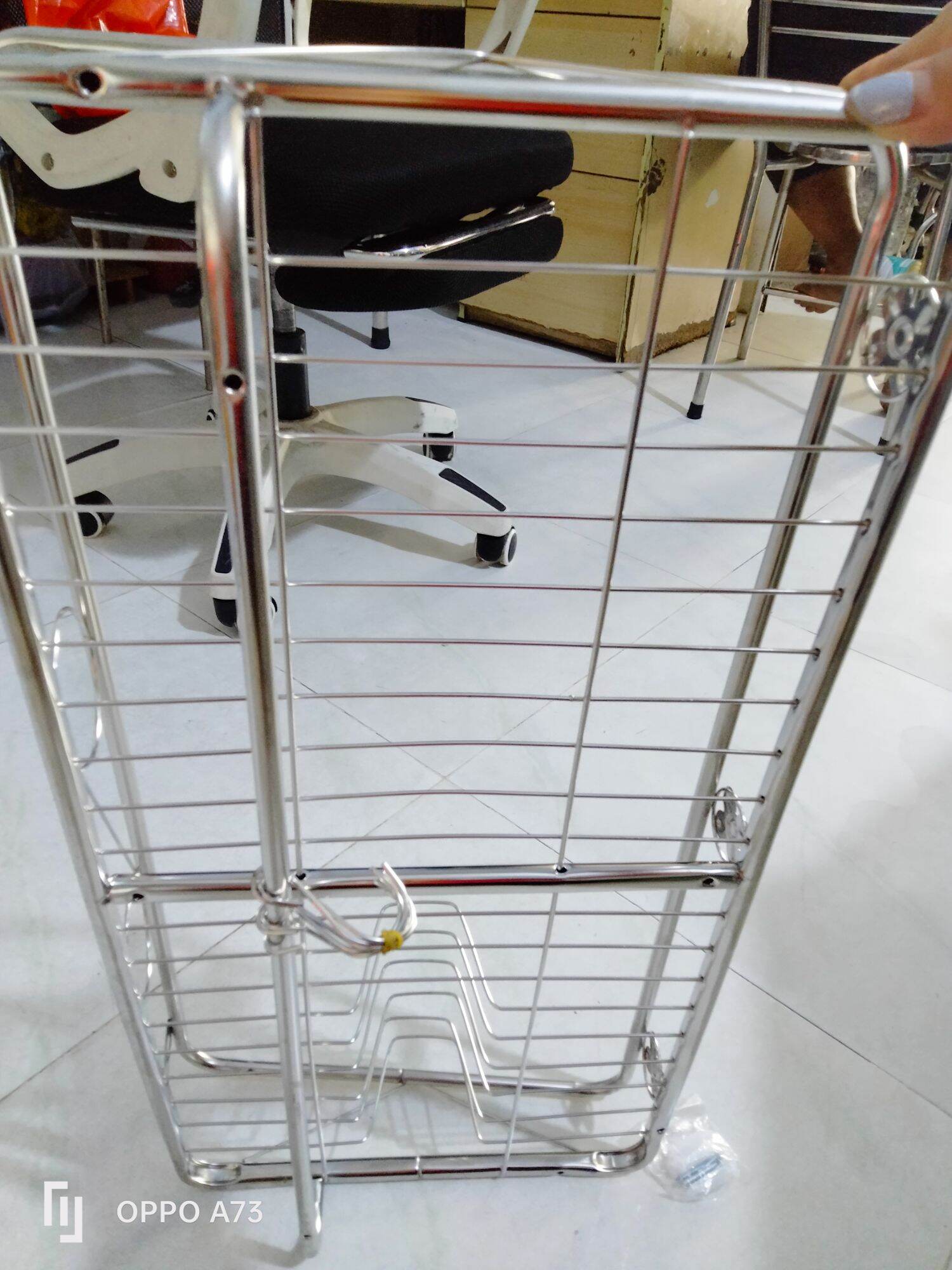 [HCM]Kệ chén inox 1 tầng KT 30*60