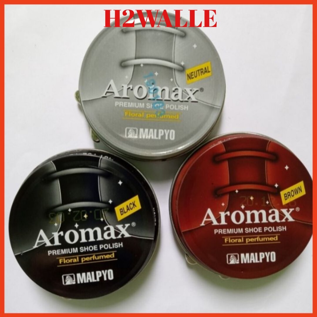 Xi đánh giày aromax chính hãng hàn quốc có các màu đen + nâu + trắng ( không màu)