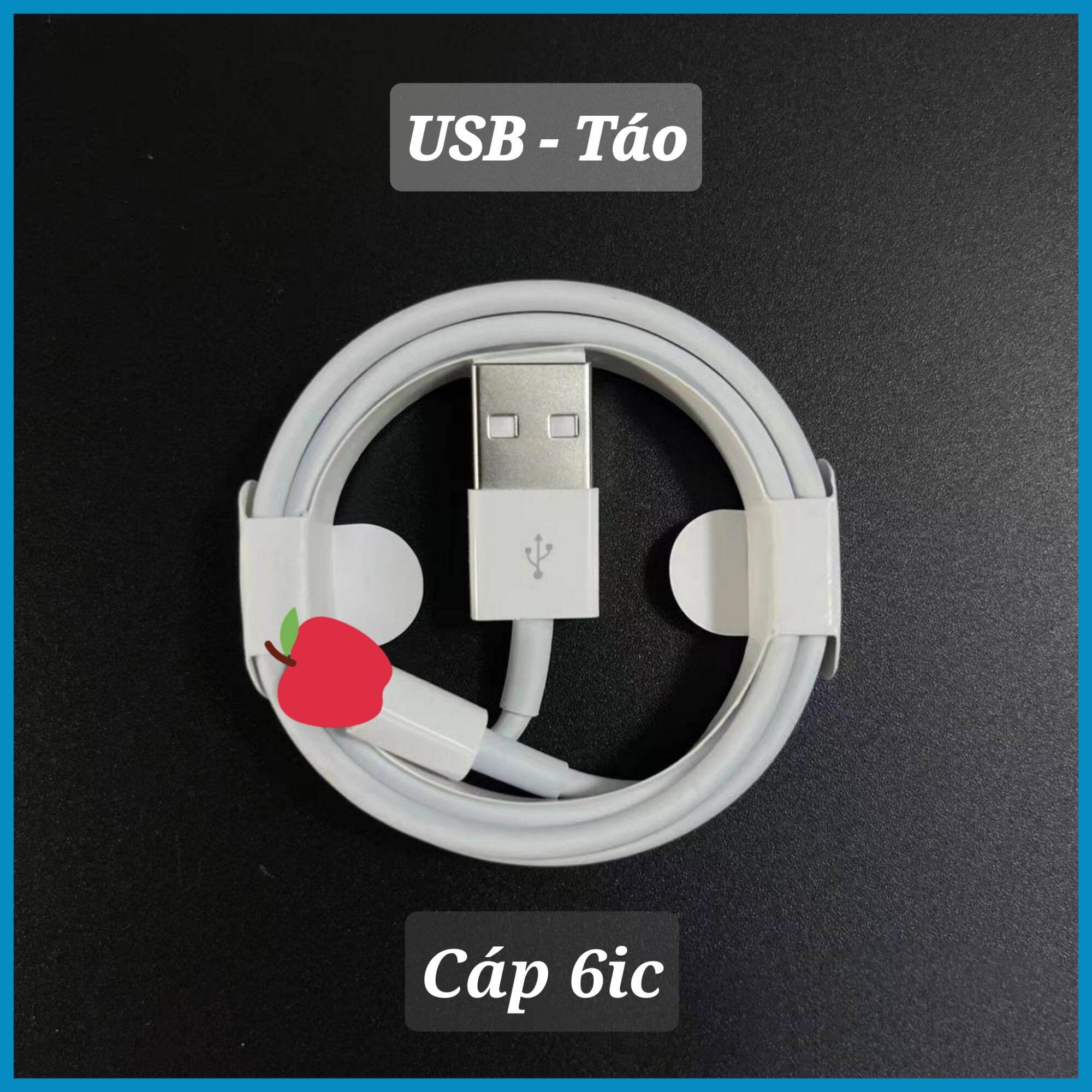 Bộ Củ Cáp Sạc 5V - 1A, 5W Cho Điện Thoại 5 đến X, Tai Nghe Bluetooth