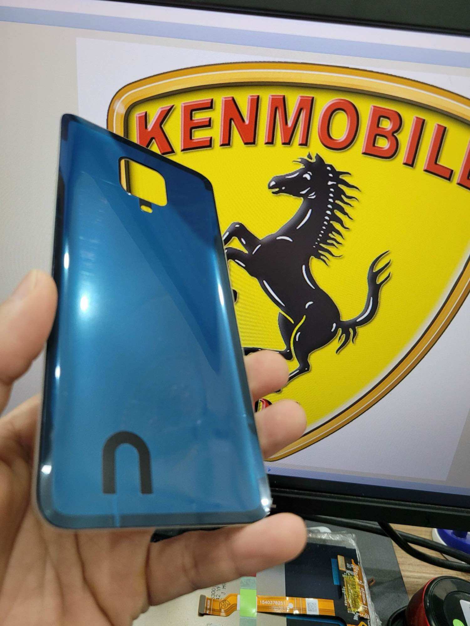 Nắp Lưng XM Redmi Note 9S / Note 9 Pro 4G, Loại 1 (tặng kèm keo dán)