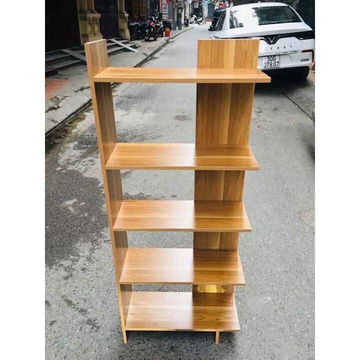 Kệ gỗ góc tường 5 tầng cao cấp