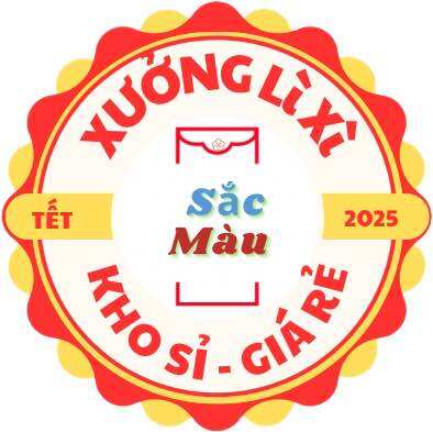 XƯỞNG BAO LÌ XÌ SẮC MÀU