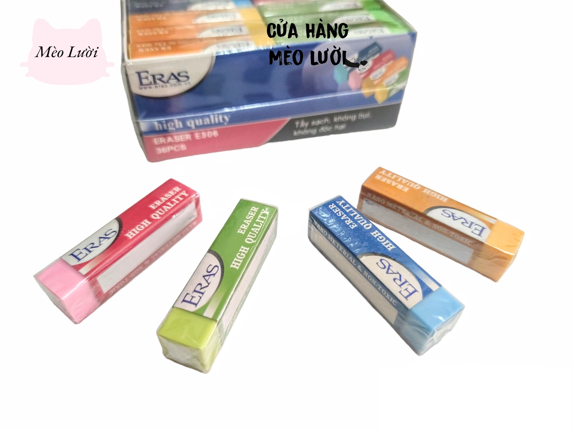 Gôm tẩy bút chì 2b