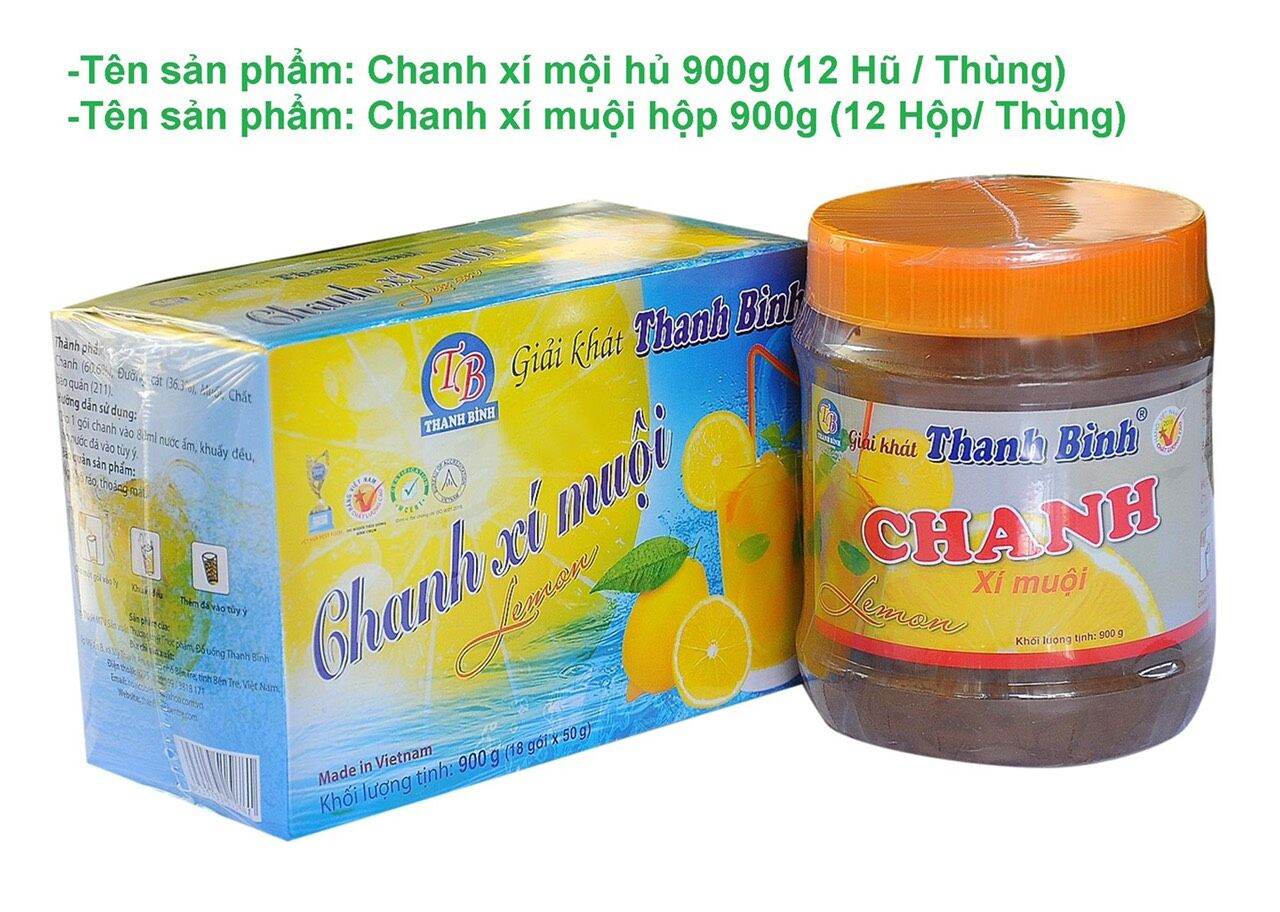 Chanh xí muội thanh bình 900g