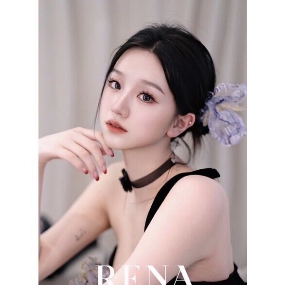 Choker hiệu hoa sang chảnh tiểu thư