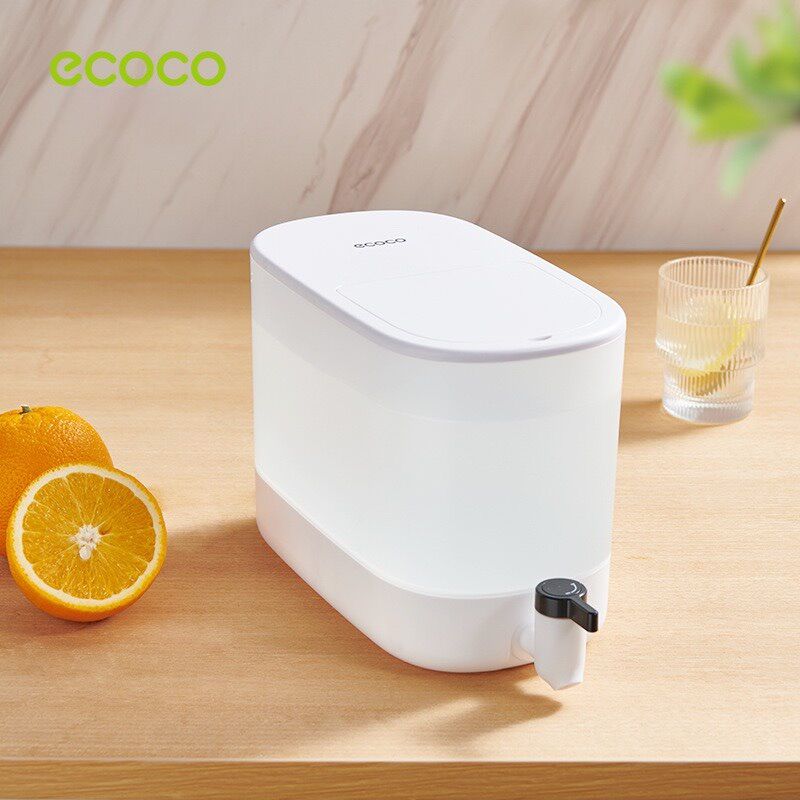 Bình đựng nước ecoco 4 lít an toàn đê tủ lạnh kèm vòi