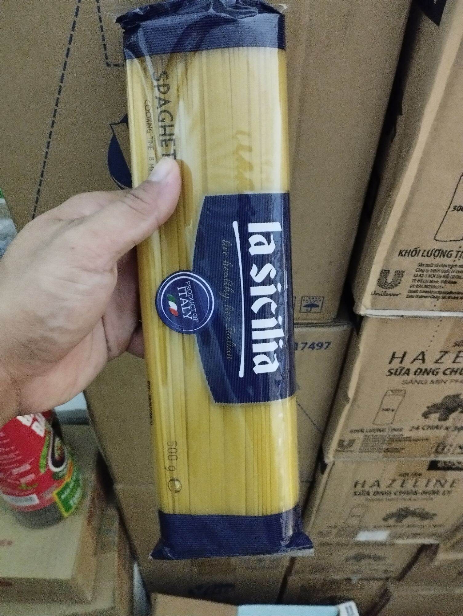 combo 3 gói mì ý Spaghetti Pasta Reggia số 05 gói 500g
